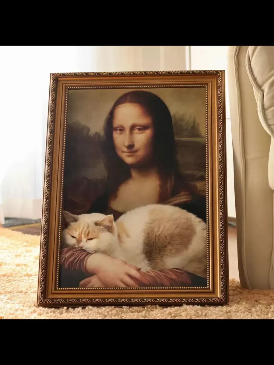 Кошачий лоток "Мона Лиза" - изображение 5