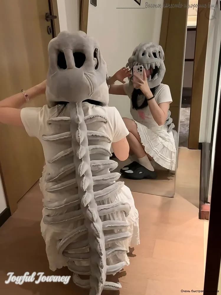 Плюшевый скелет динозавра - изображение 3